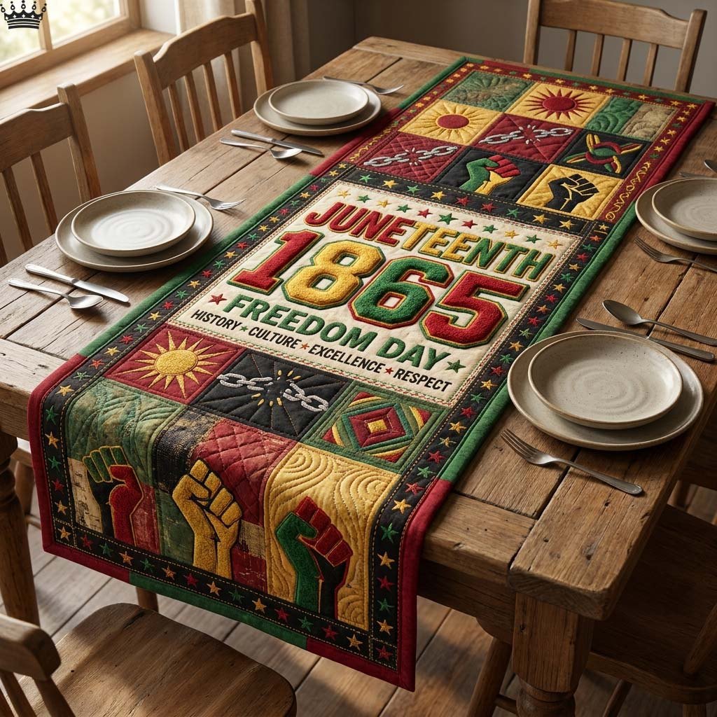 Freedom Culture Table Runner