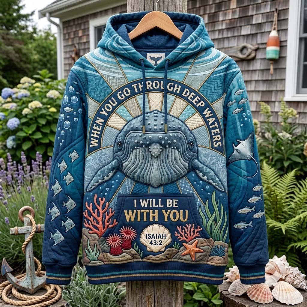 Sacred Passage Mosaic hoodie, all-over print