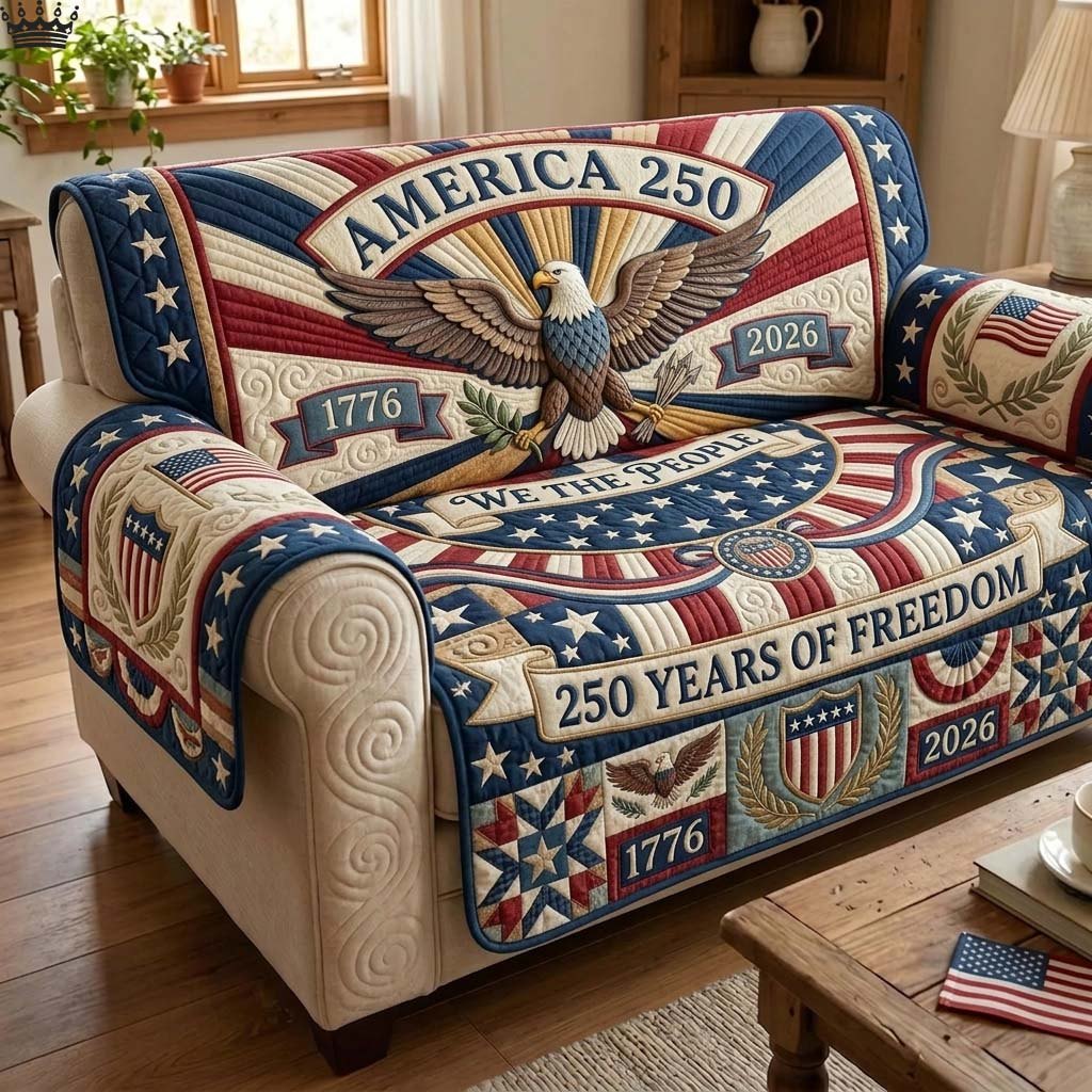 Freedom Eagle Sofa Cover