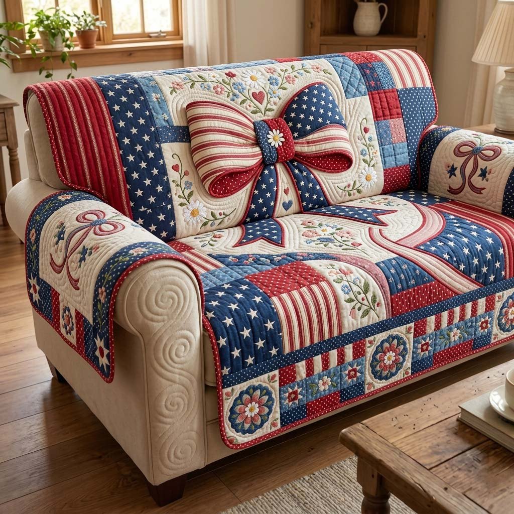 Star Ribbon Sofa Cover
