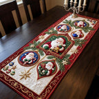 Santa Parade Table Runner