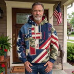 Sacred American Heritage hoodie, all-over print