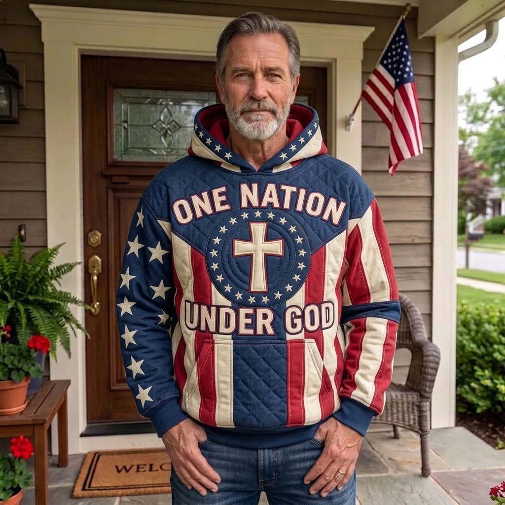 Sacred Union hoodie, all-over print
