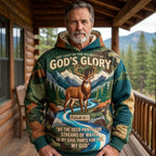 Majesty Trail hoodie, all-over print