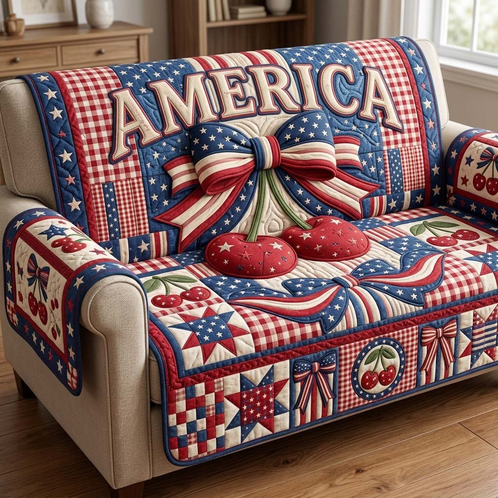 Cherry Glory Sofa Cover