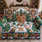Gingerbread Candyland Forest Sofa Cover