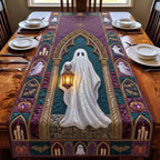 Ghost Lantern Cathedral Table Runner