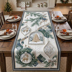 Crystal Winter Studio Table Runner