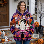 Haunted Carnival Heirloom hoodie, all-over print