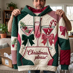 Christmas Please hoodie, all-over print