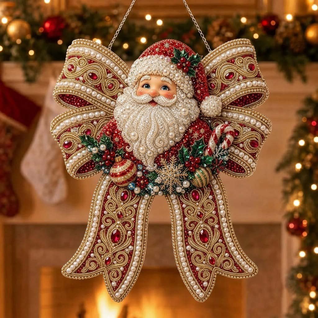 Christmas Bow Christmas Ornament