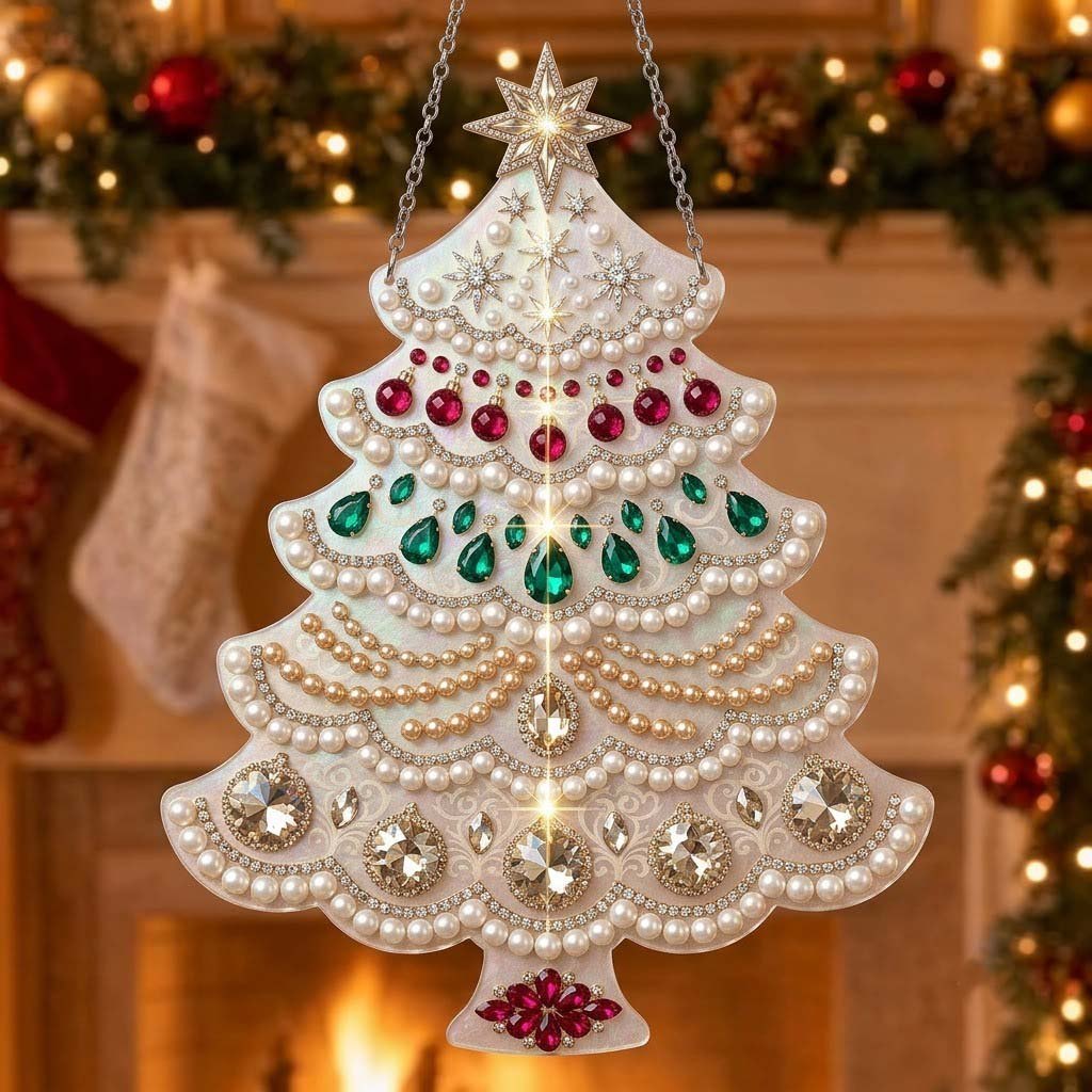Tier Christmas Tree Christmas Ornament