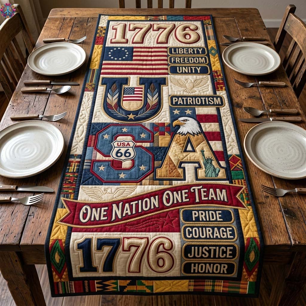 Star Union Table Runner