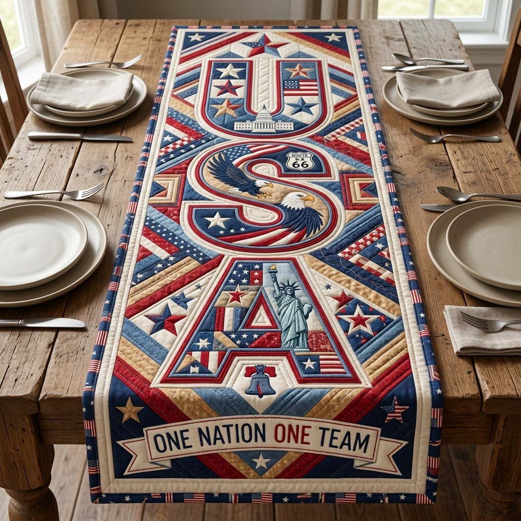 Route Liberty Table Runner