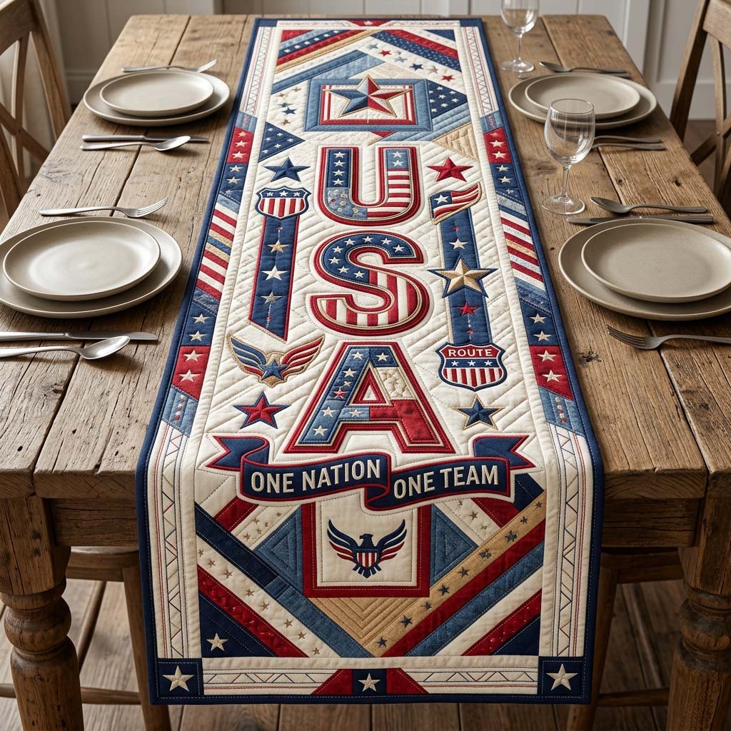Eagle Liberty Table Runner