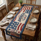 Patriot Stars Table Runner