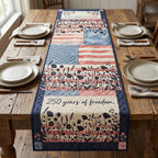 Patriotic Meadow Table Runner