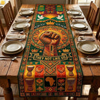 Freedom Fist Heritage Table Runner