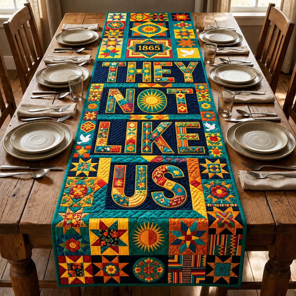 Freedom Mosaic Table Runner