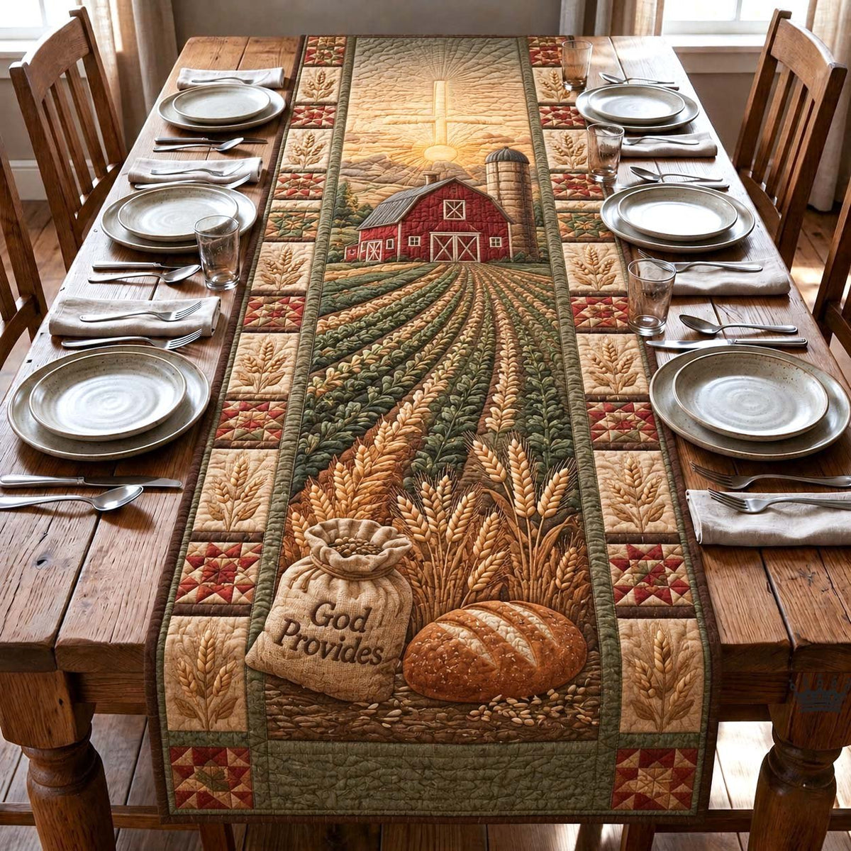Harvest Blessing Table Runner