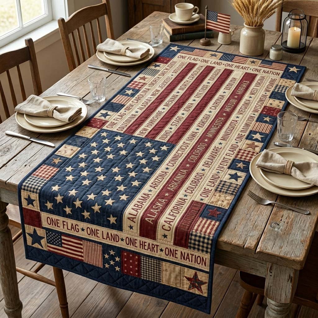 United Threads Table Runner