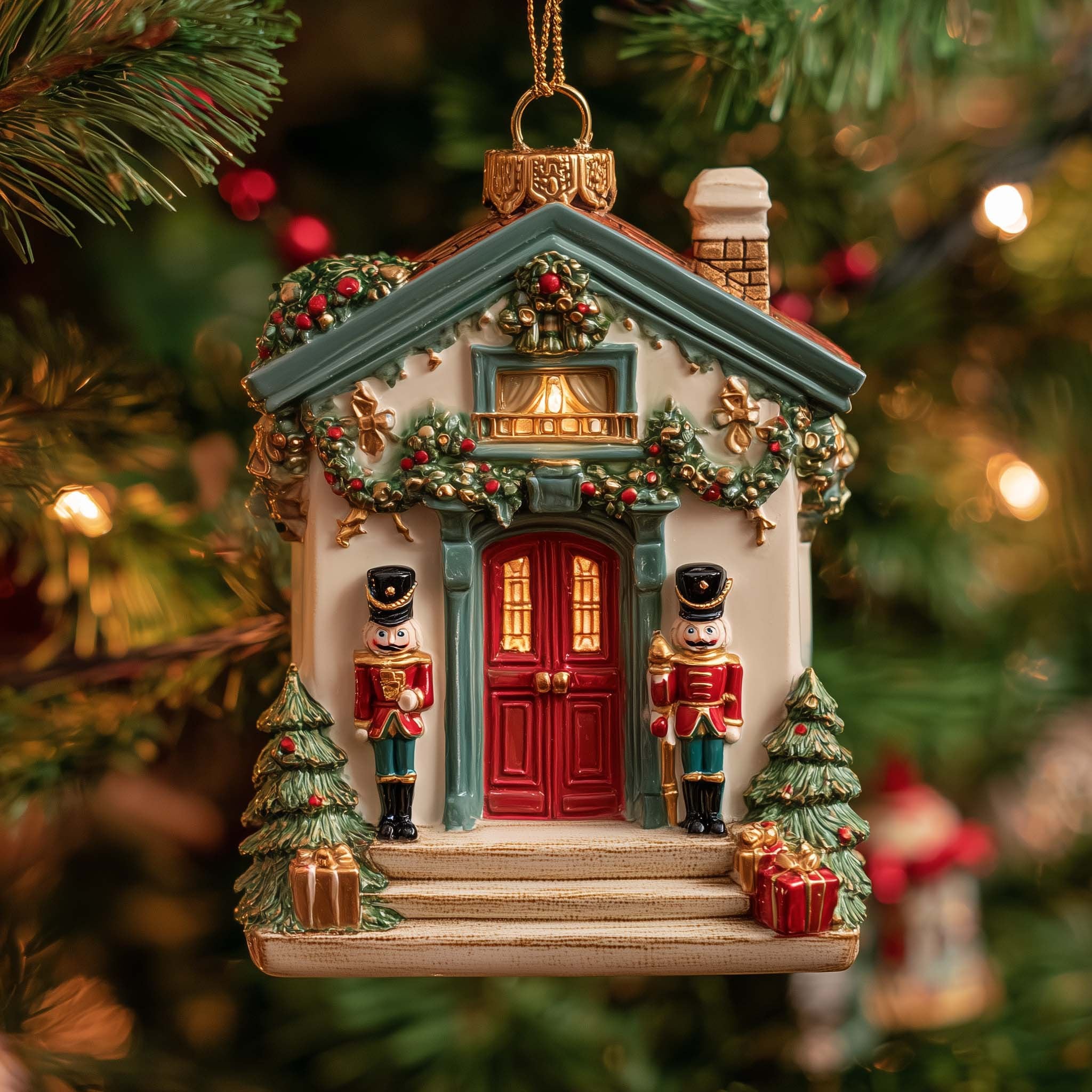 Toy Soldier Front Door Christmas Ornament