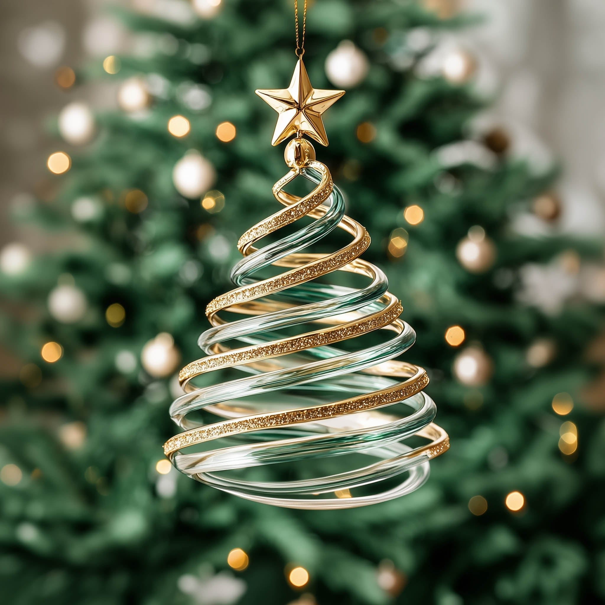 Majestic Evergreen Christmas Ornament
