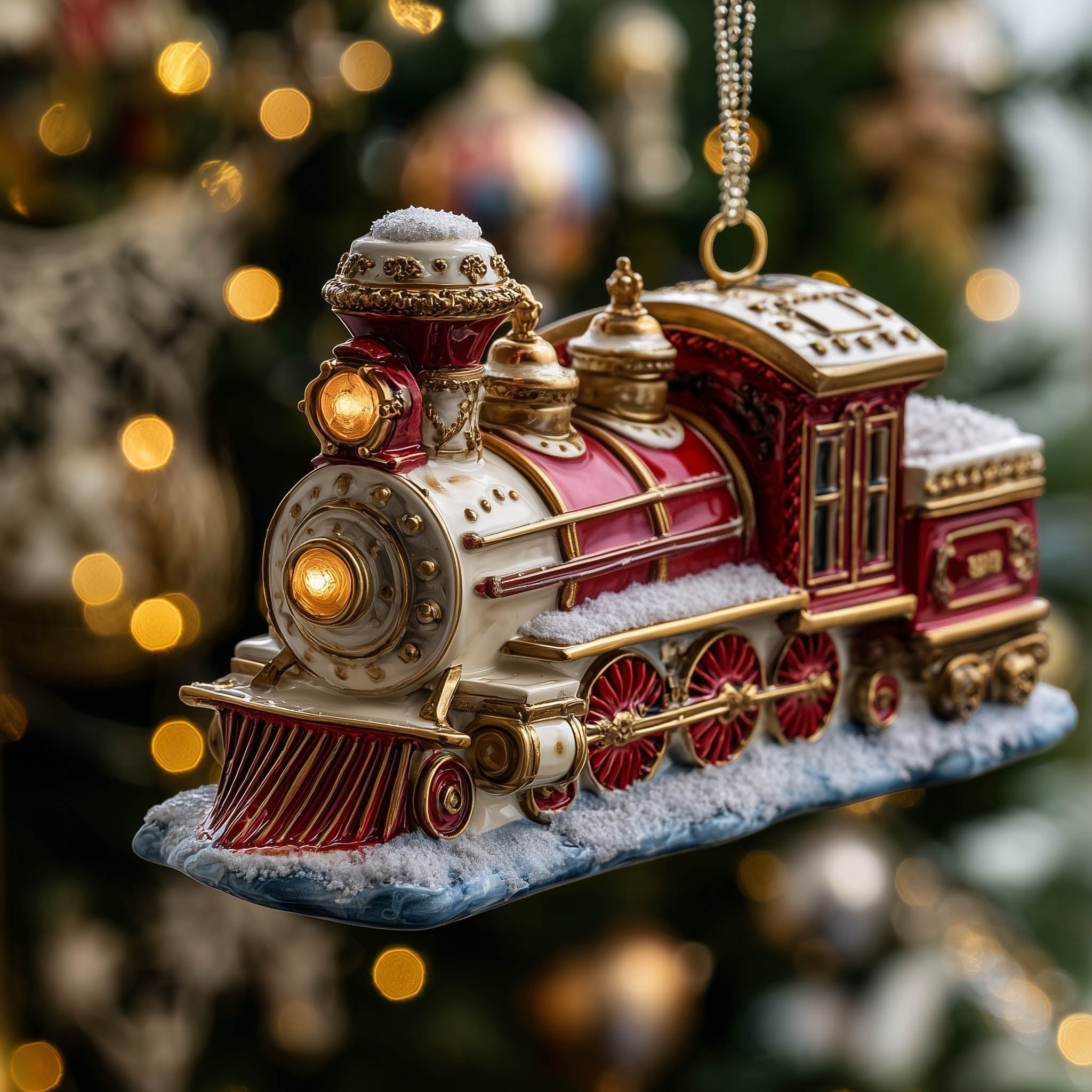 Snowbound Majesty Christmas Ornament