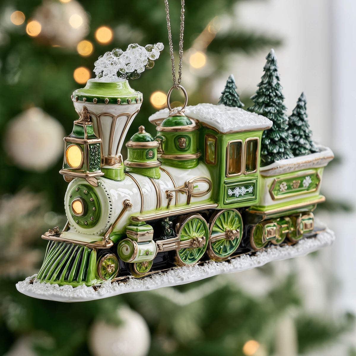 Christmas Train Christmas Ornament