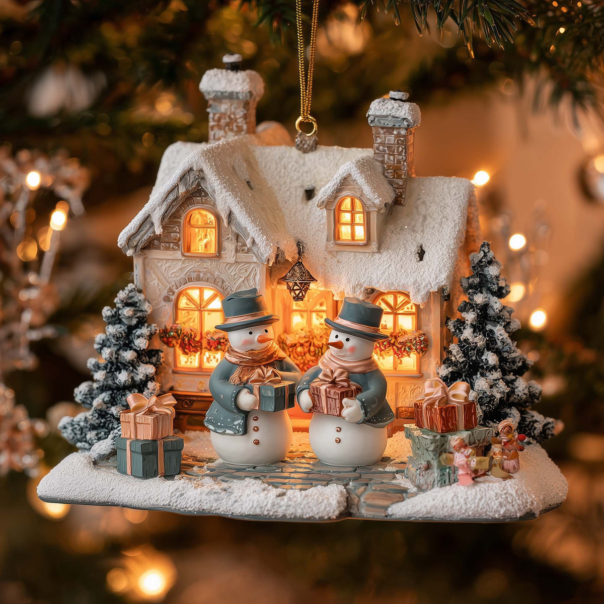Frosted Homestead Magic Christmas Ornament