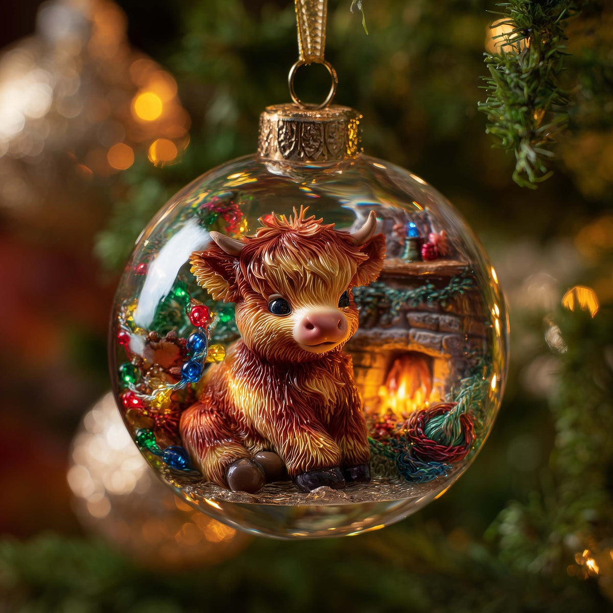 Naughty Baby Christmas Ornament