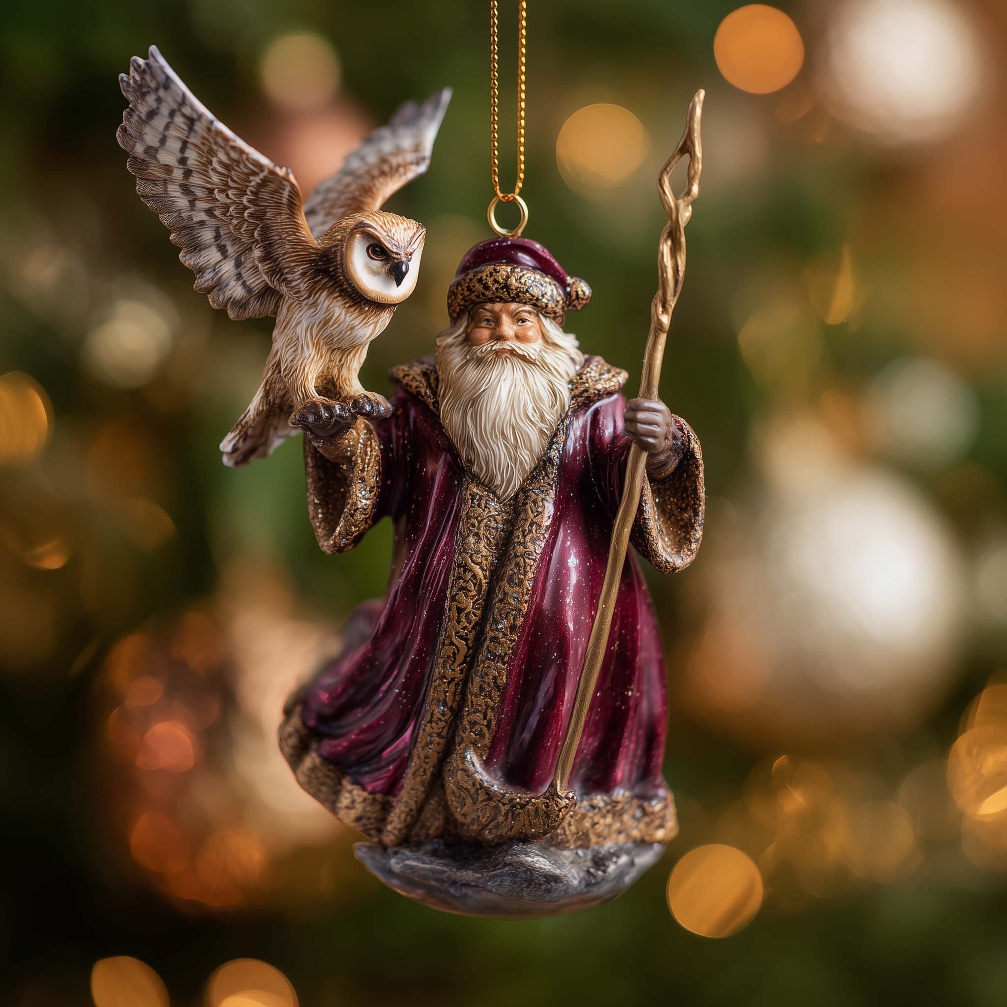 Arctic Watcher Christmas Ornament