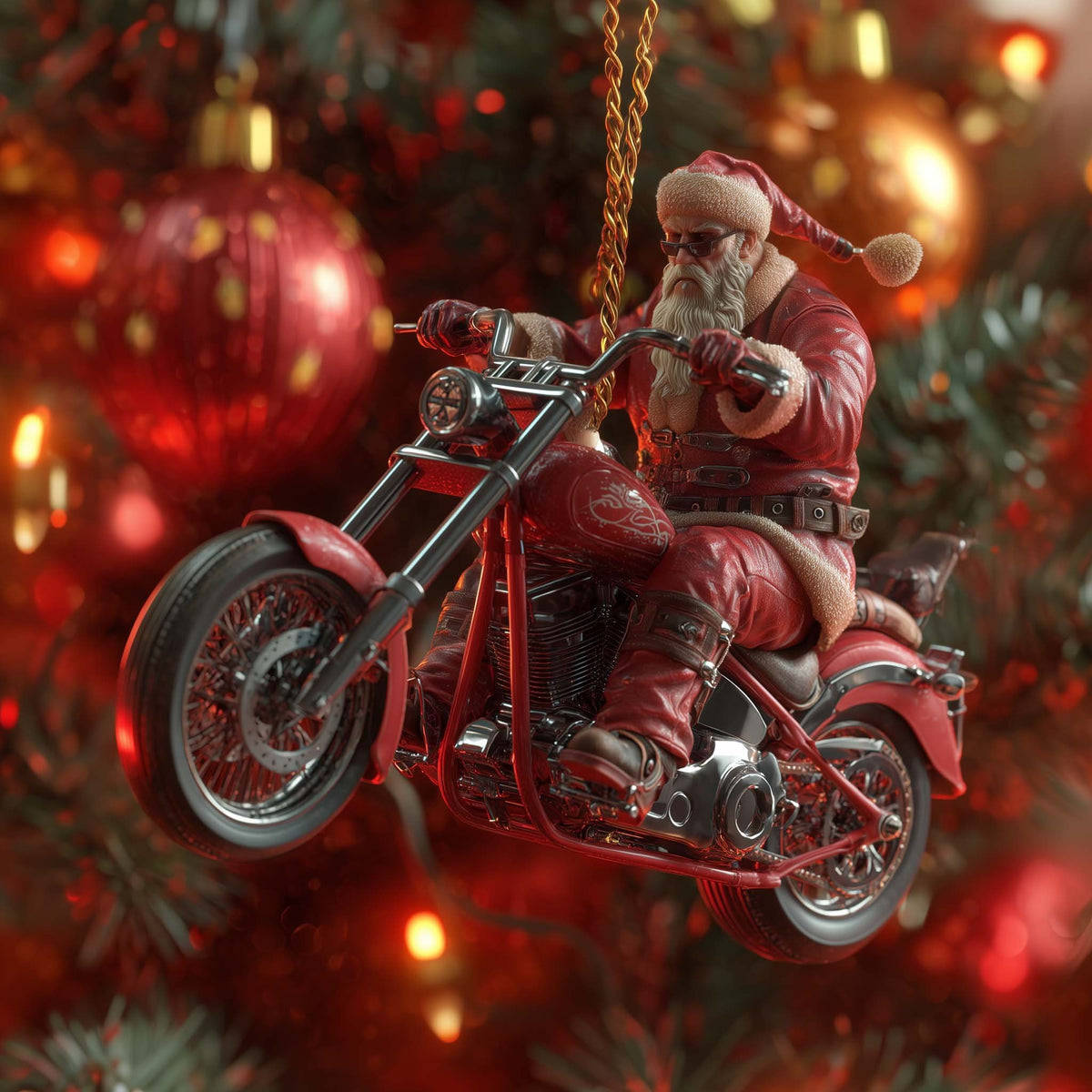 Turbo Rider Christmas Ornament