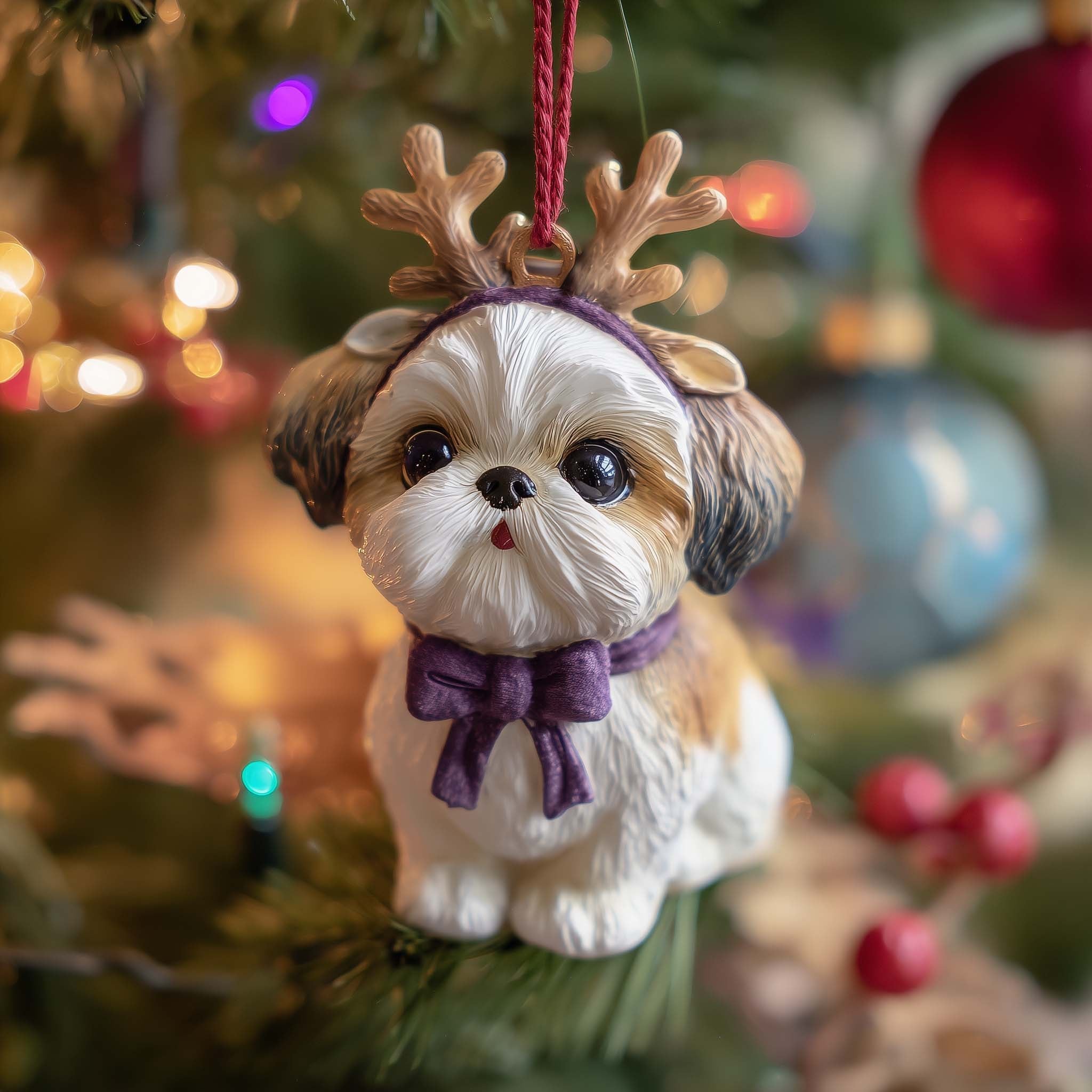 Reindeer Paws Christmas Ornament