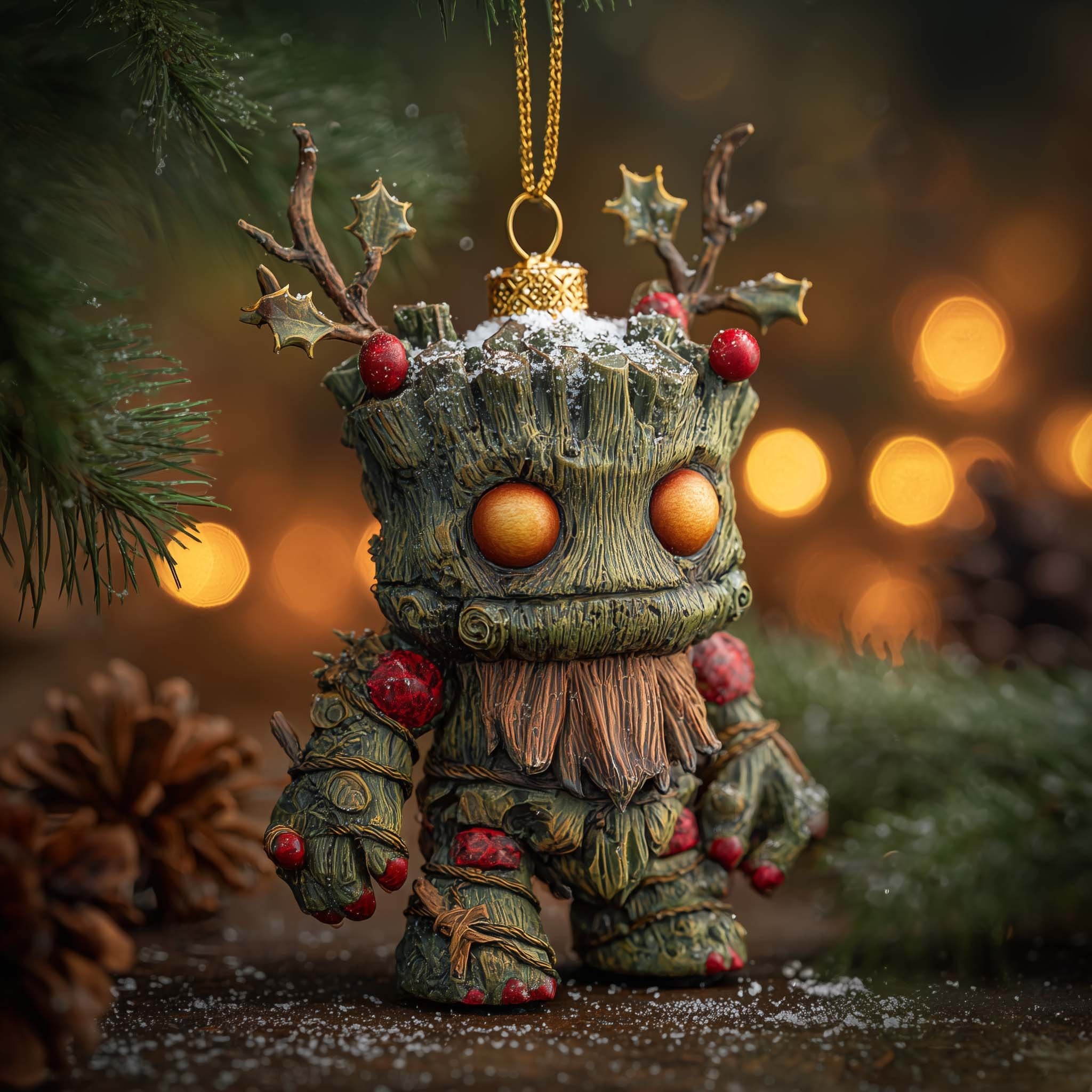 Yuldrake Ent Christmas Ornament