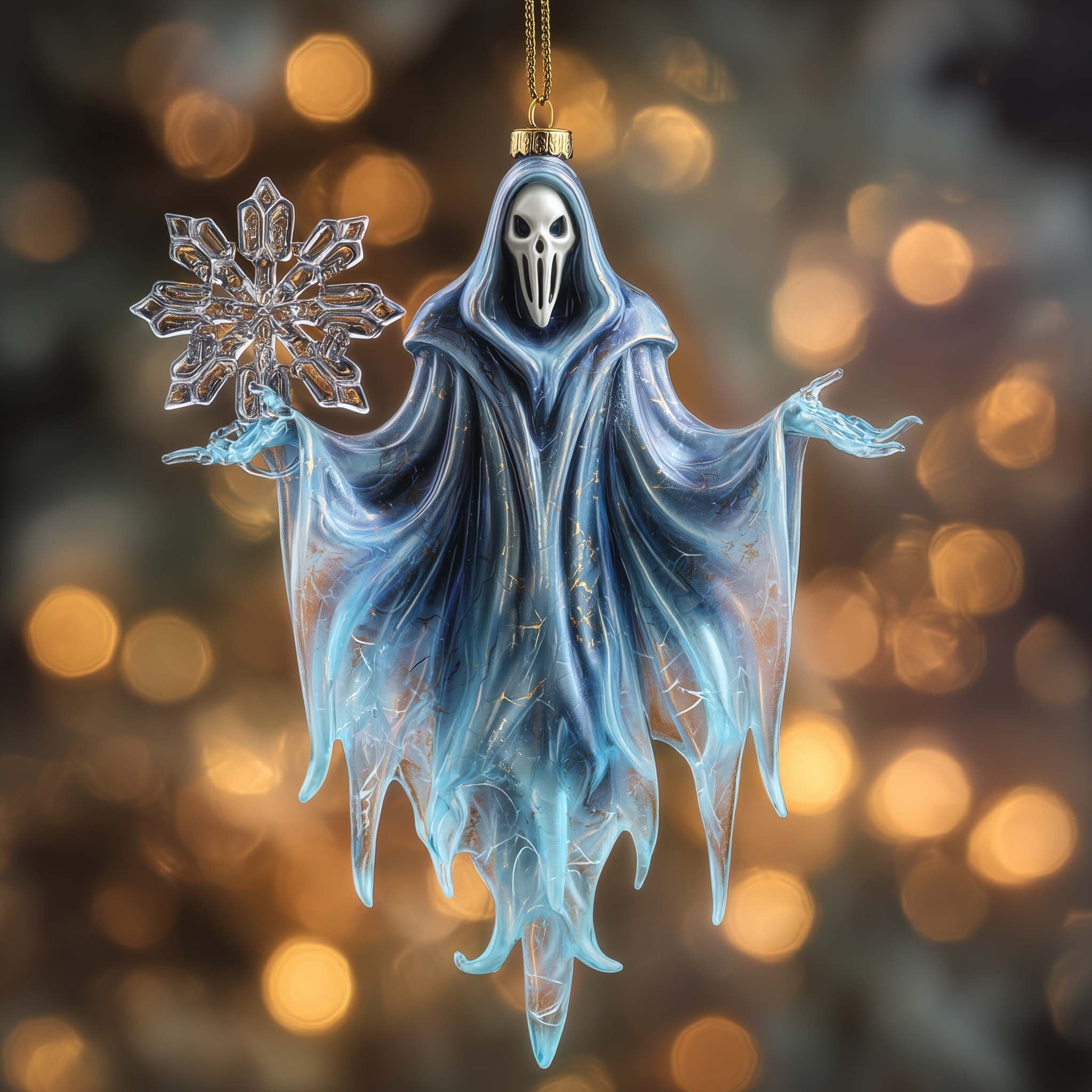 Frost Wraith Christmas Ornament