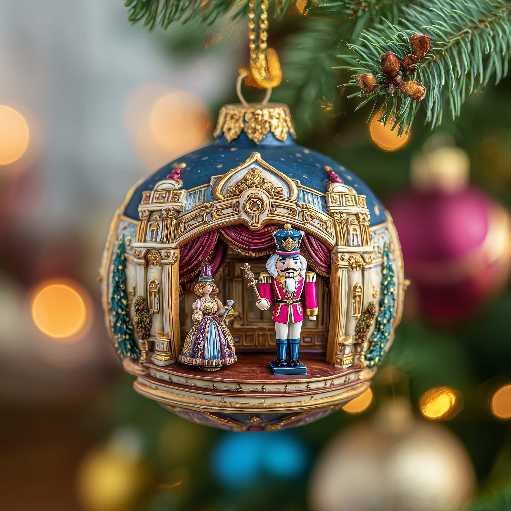 Ballet Nutcracker Christmas Ornament