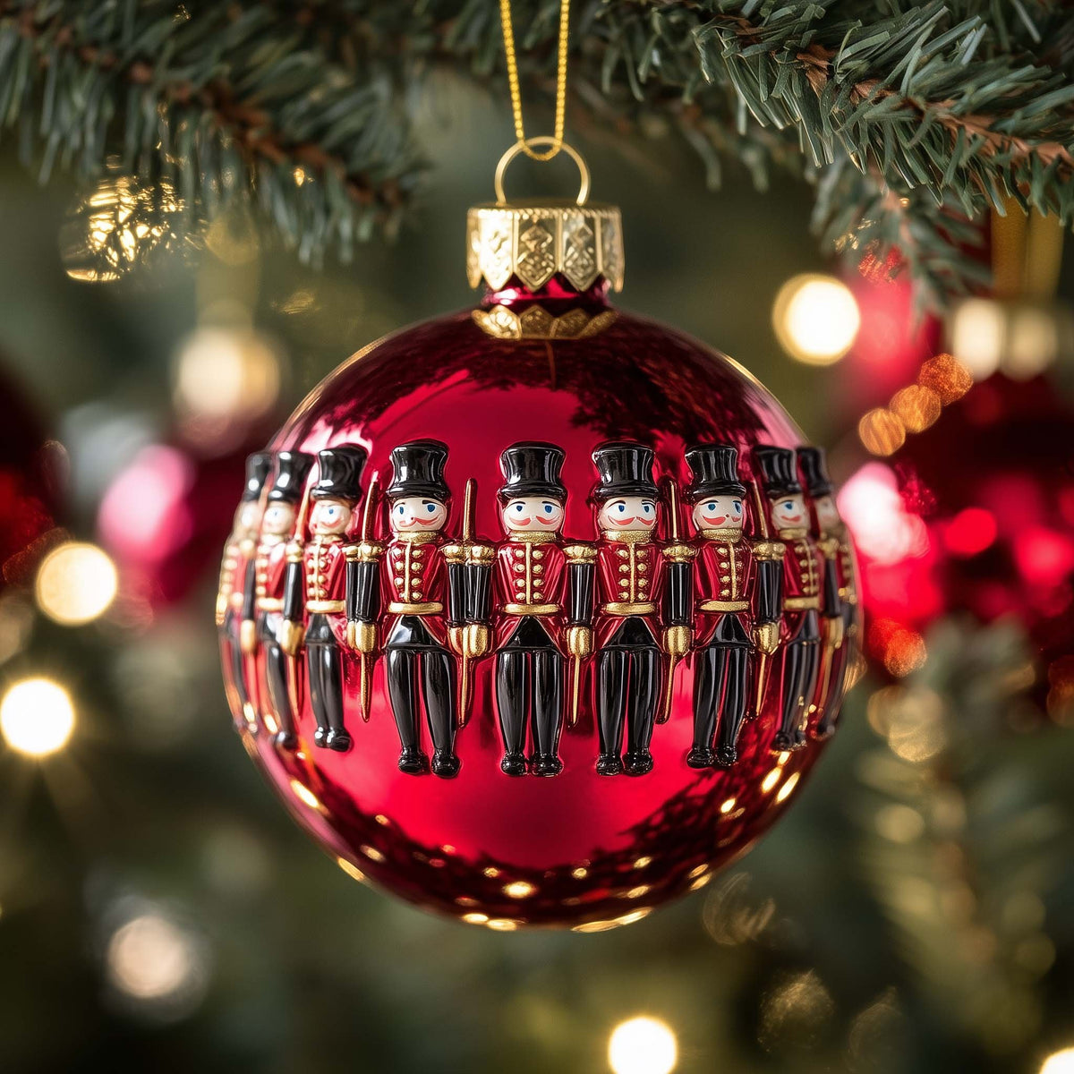 Soldier Bauble Christmas Ornament