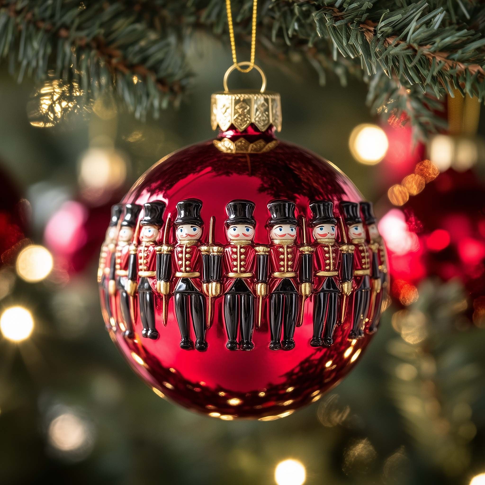 Soldier Bauble Christmas Ornament