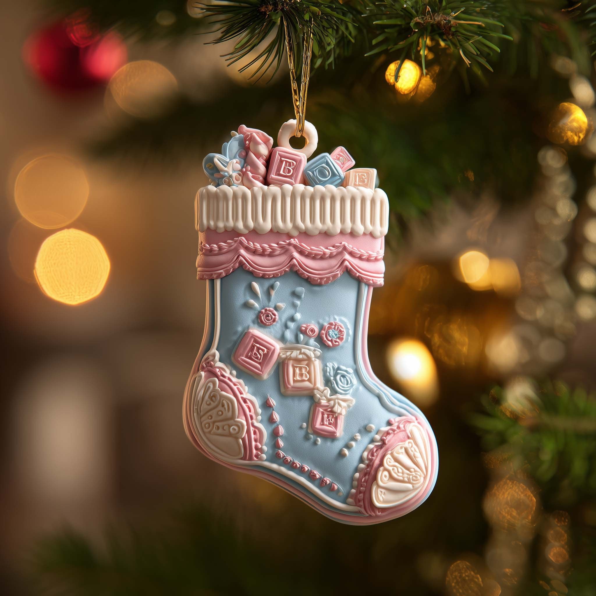 Baby Christmas Ornament