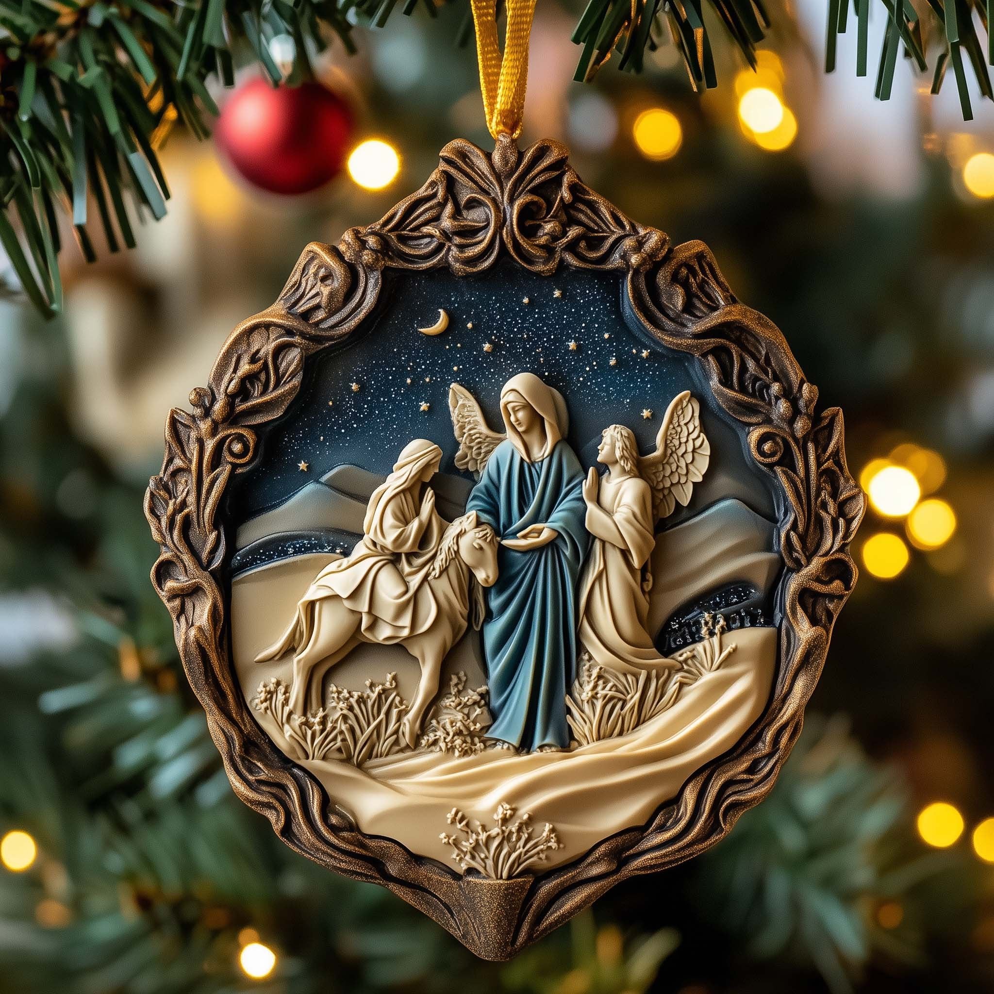 Angel Guide Christmas Ornament