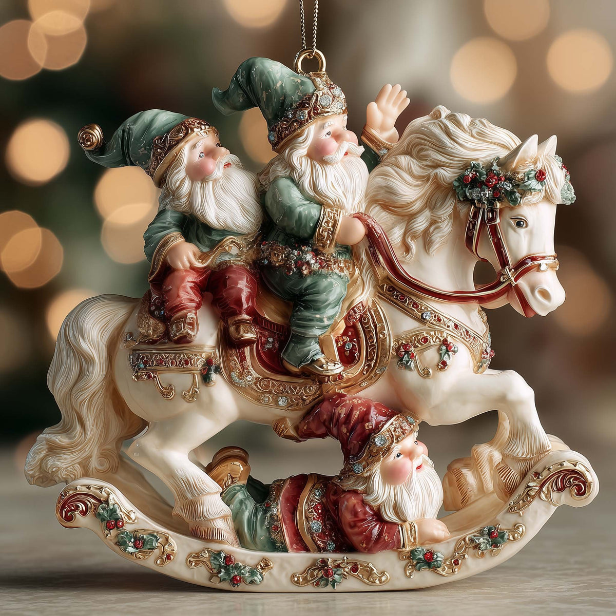 Festive Gnome Christmas Ornament