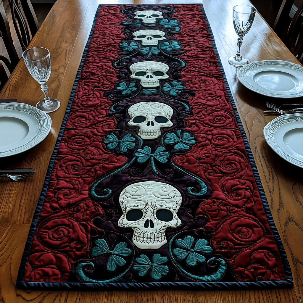 Gothic Shamrock Table Runner