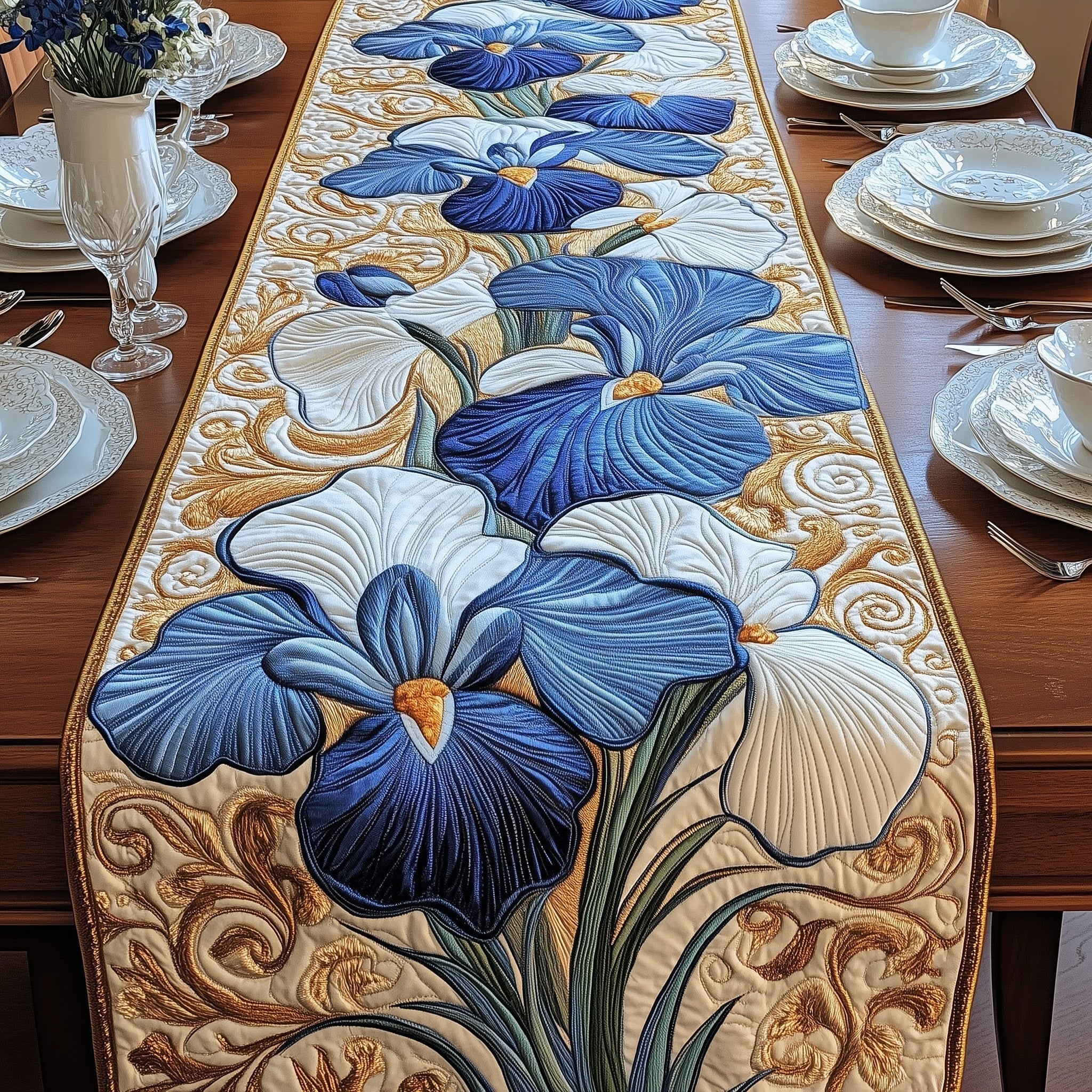 Crown Jewel of Spring Table Runner