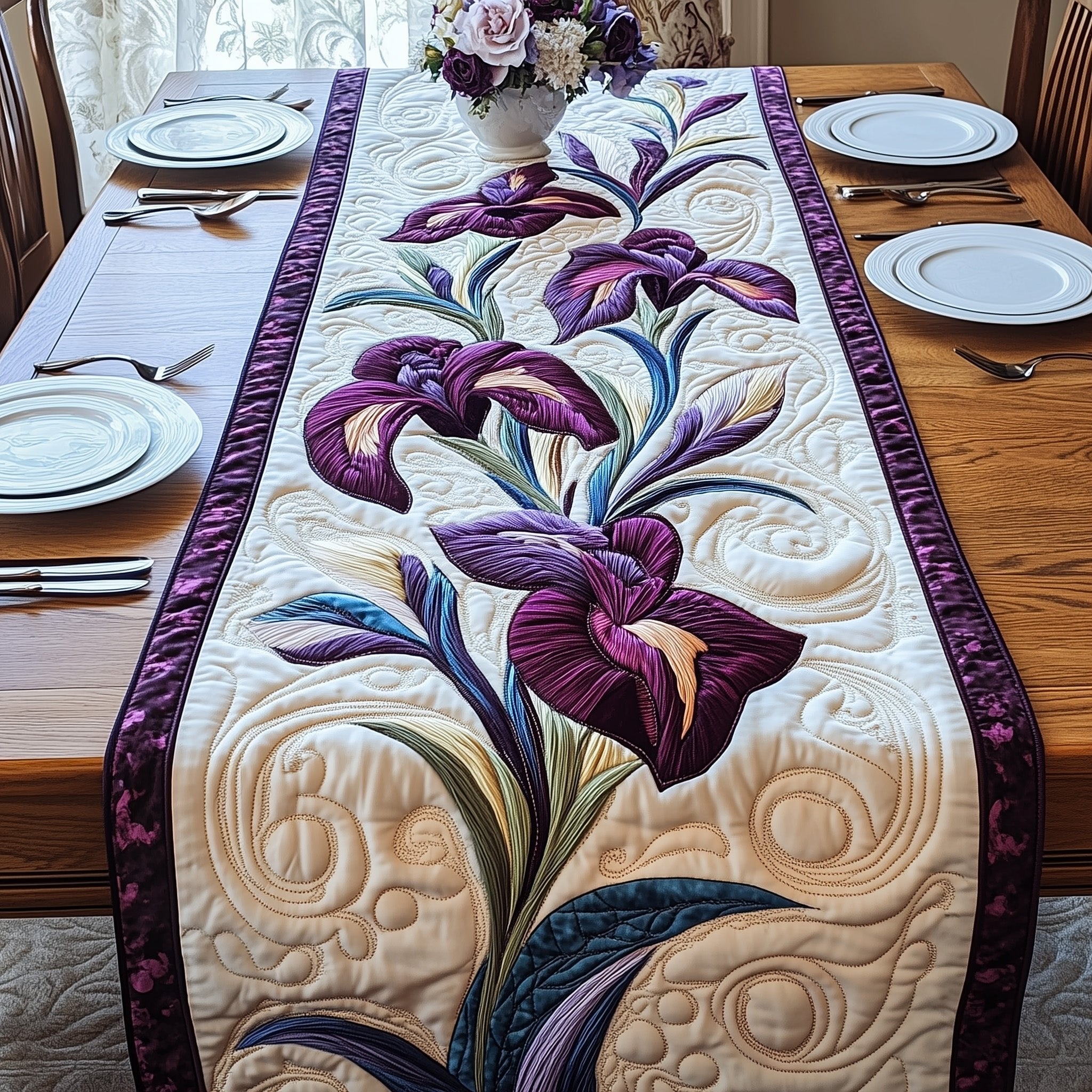 The Royal Bloom Table Runner