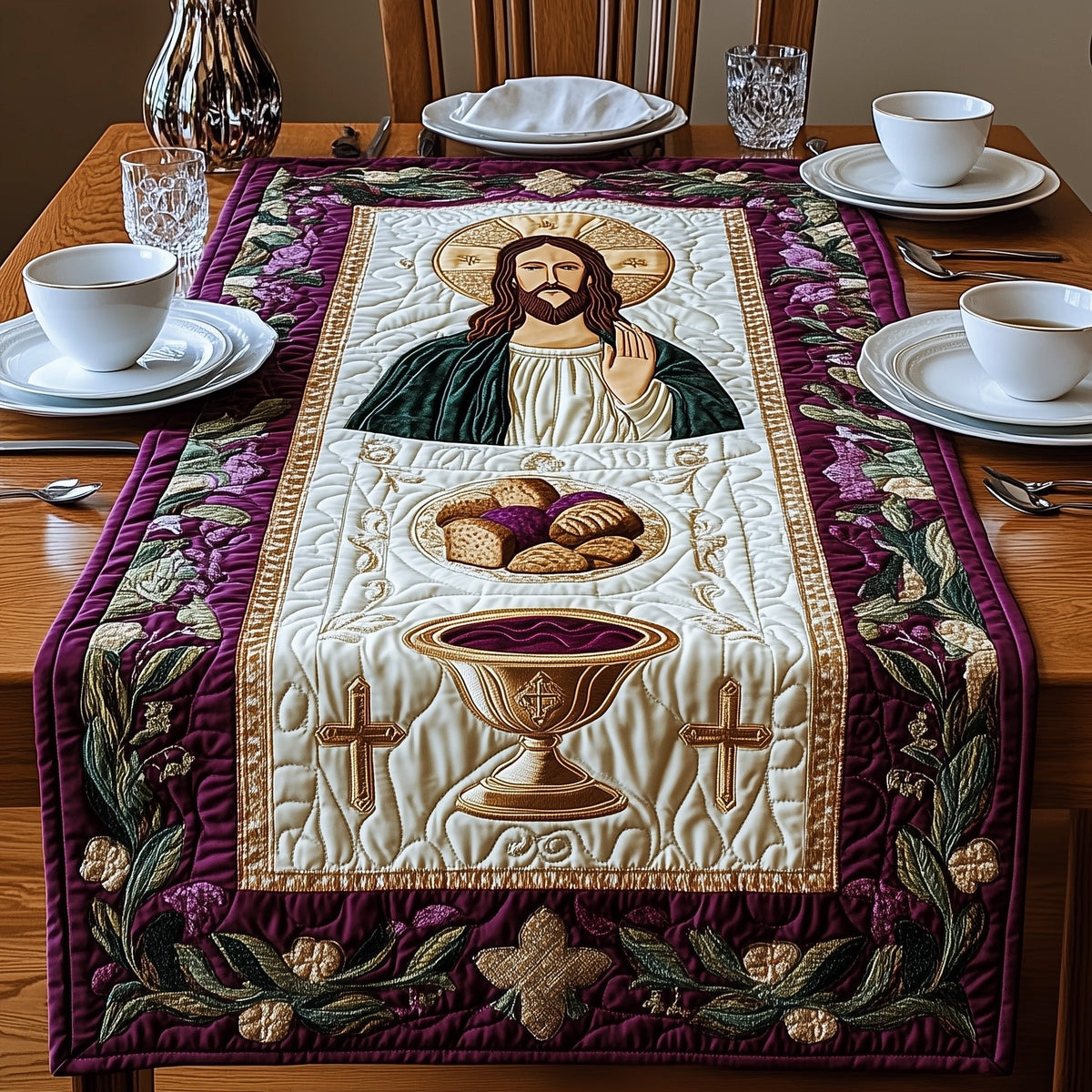 Maundy Thursday Table Runner