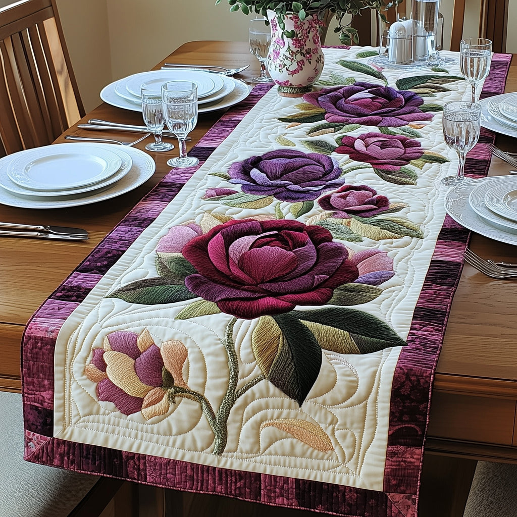 Peonies Table Runner