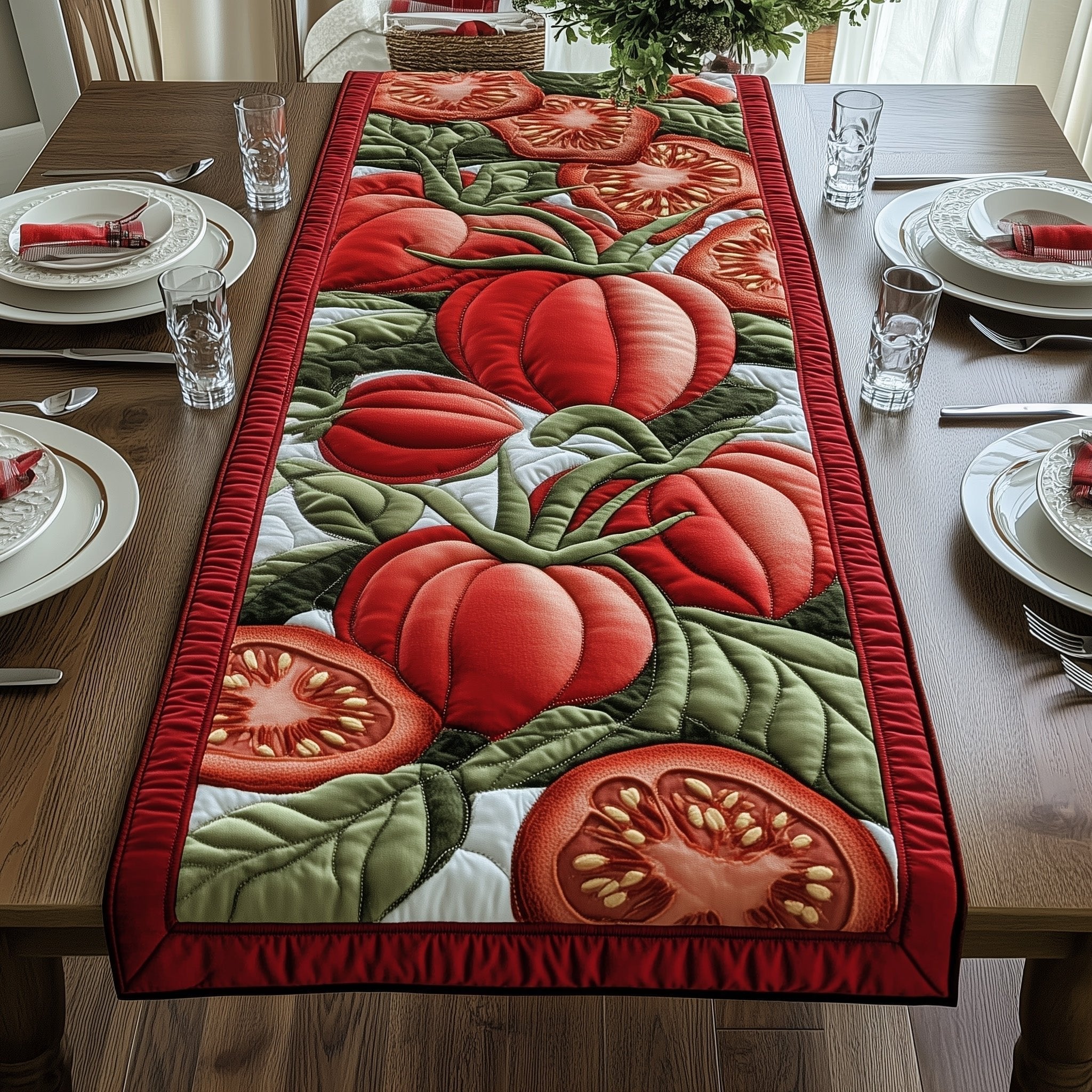Tomato Table Runner