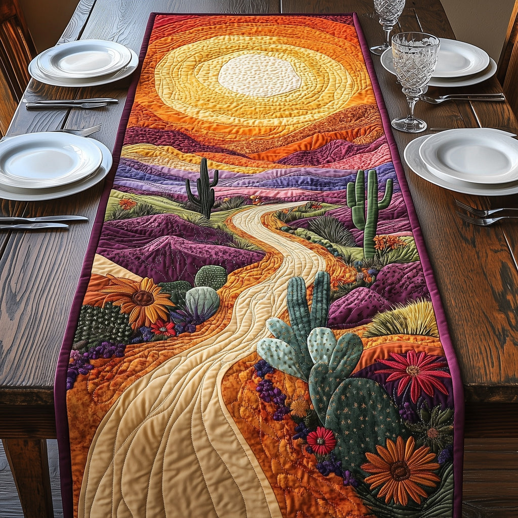 Cactus Road To Light Table Runner