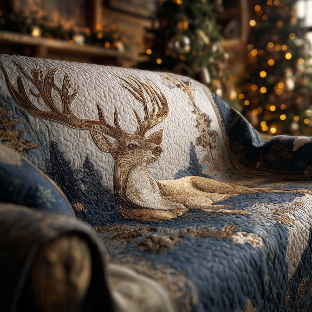 Majestic Deer Sofa Cover